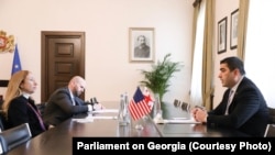 Келли Дегнан и Шалва Папуашвили, архивная фотография