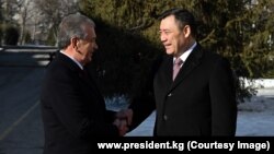 Шавкат Мирзиеев и Садыр Жапаров. 