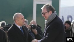 Румен Радев и Александър Вучич участваха в официалната церемония