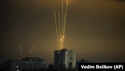 През последните седмици руската армия редовно стреля с ракети от Белгород - град в Русия, срещу Харков. Тази снимка е направена на 20 август 2022 г.