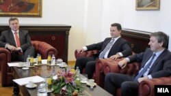 Координација на државниот врв во пресрет на посетата на посредникот на ОН Метју Нимиц, 17 февруари, 2012