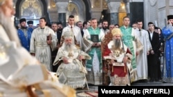 Лутургијата за „помирување“ на СПЦ и МПЦ-ОА низ фотографии