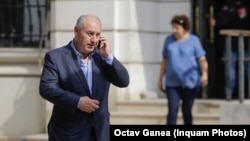 Dorin Cocoș, la unul dintre termenele proceselor sale. Omul de afaceri a fost vizat de mai multe investigații.