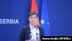 Српската премиерка Ана Брнабиќ