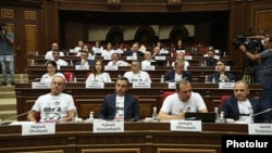 «Հայաստան» խմբակցության պատգամավորներն Ազգային ժողովում, արխիվ