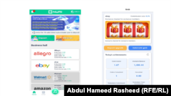 اپلیکشن اِی نوری، شرکت جعلی سرمایه گذاری اینترنتی که صدها تن از افغان ها را در داخل و بیرون از این کشور فریب داده و پول آنها را دزدیده است.