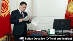 Садыр Жапаров.