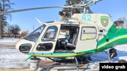 Гелікоптер Н-125 Airbus української Держприкордонслужби