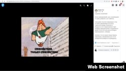 Картинку с Карлсоном со страницы Вадима Ляха в социальной сети уже убрали