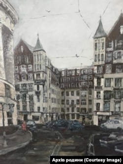 Малюнок Ані Міщенко. Фото з особистого архіву родини