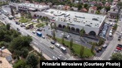 Imagine din satul Miroslava, județul Iași.