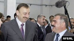 Илхам Алиев жана Васиф Талибов.