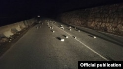 Место инцидента между пограничниками Кыргызстана и Таджикистана. 