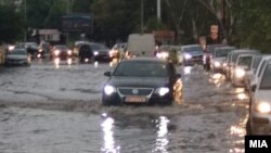 Невреме во Скопје 