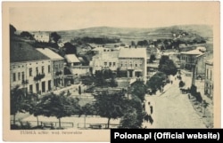 Єврейська забудова на площі Ринок у Турці, 1930-ті рок. Фото Polona.pl