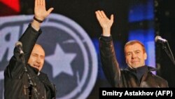 Владимир Путин жана Дмитрий Медведев.2008-жыл.