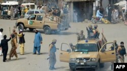 په شمالي وزیرستان کې امنیتي سرتېري ګزمه کوي ـ پخوانی انځور.