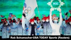 Ruski sportisti pod obeležjima Ruskog olimpijskog komiteta