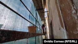 La restaurarea clădirilor istorice lucrează numeroși muncitori din Roșia Montană sau din zonă.