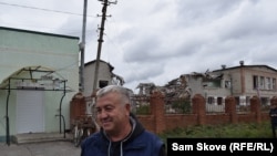 Александър, бивш украински войник, който казва, че е бил брутално разпитван от руски служители по сигурността.