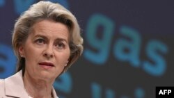 Șefa Comisiei Europene Ursula von der Leyen.