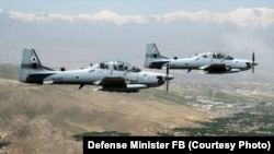 طیاره های جنگی قوای هوایی افغانستان