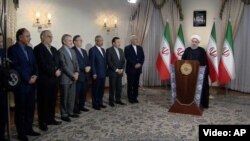 حسن روحانی رئیس جمهور ایران