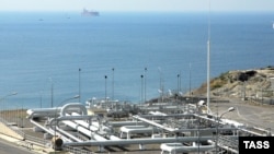 Каспий құбыр консорциумының (КҚК) Новоросийскідегі инфрақұрылымы (архив фото)