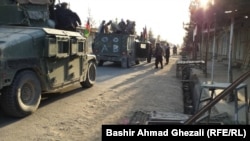 نیروهای امنیتی افغان در دند غوری ولایت بغلان