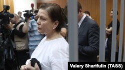 Наталія Шаріна у суді Москви після оголошення вироку, 5 червня 2017 року