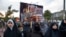 Pakistani Shi'ite Muslims demonstrate over the U.S. air strike in Iraq that killed General Qasim Soleimani, in Islamabad, on January 3.