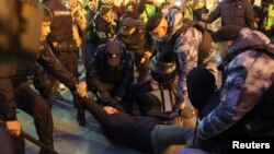 Найчисельніші затримання – у російській столиці та в Санкт-Петербурзі