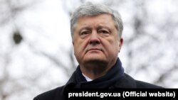 5-й президент України Петро Порошенко під час візиту до Черкас у 2019 році