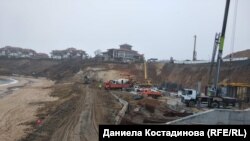 Строежът на Шофьорския плаж край Алепу