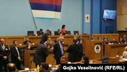 Poslanici tokom zasjedanja Narodne skupštine RS 11. novembra 2019.