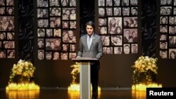 جاستین ترودو در مراسم یادبود قربانیان پرواز اوکراینی (عکس از آرشیو)