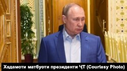 Владимир Путин в Душанбе. Архивное фото