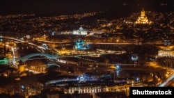 Տեսարան Վրաստանի մայրաքաղաք Թբիլիսիից