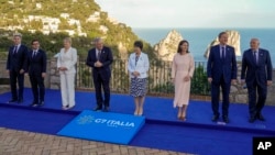 Մեծ յոթնյակի երկրների ԱԳ նախարարները հանդիպում են Իտալիայի Կապրի կղզում, 18-ը ապրիլի, 2024թ.