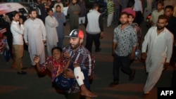 د چارواکو په وینا په وژل شوېو او ټپیانو کې ډیری یې ښځې او ماشومان دي.