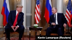 Дональд Трамп і Володимир Путін, Гельсінкі, 16 липня 2018 року