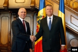 Klaus Iohannis și Pavel Filip