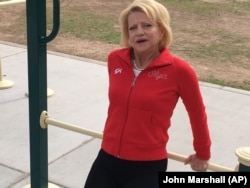 Olga Korbut in Scottsdale, Arizona, in 2017, the year she sold her Olympic medals for $330,000