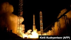 A Russian Proton-M rocket (file photo)