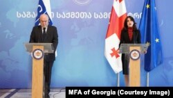 Феридун Синирлиоглу и Мака Бочоришвили