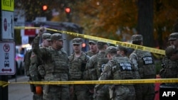 На месцы здарэньня. Вашынгтон, ЗША, 26 лістапада 2025 году