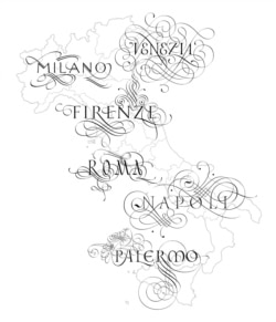 Каліграфічні образи італійських міст Олексія Чекаля