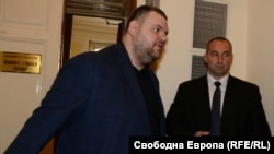 Делян Пеевски в Народното събрание тази сутрин