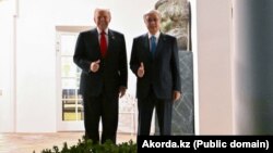 Доналд Трамп ва Қосимҷомарт Тоқаев. Вашингтон, 6-уми ноябри 2025