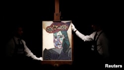 این تابلو پیش از حراج هرگز به‌طور عمومی به نمایش در نیامده بود و تنها مدرک وجود آن، عکسی از سال ۱۹۴۴ از این نقاشی بود